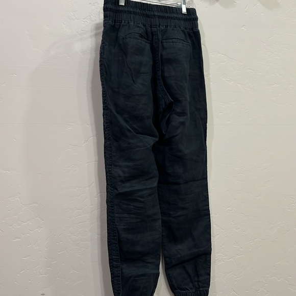 Athleta Retreat Linen High Rise joggers in Black - Picture 6 of 6